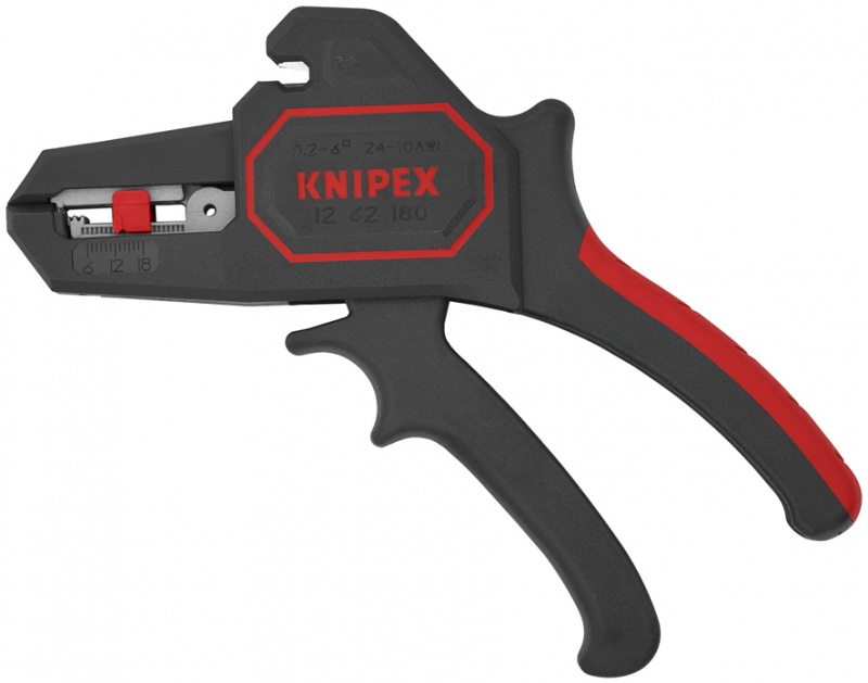 Автоматический инструмент для удаления изоляции (стриппер) KNIPEX 180 ММ KN-1262180